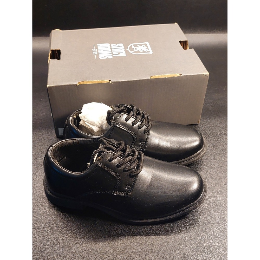 Stacy Adams Austin Oxford Black Leather Dress Shoes Toddler 9M